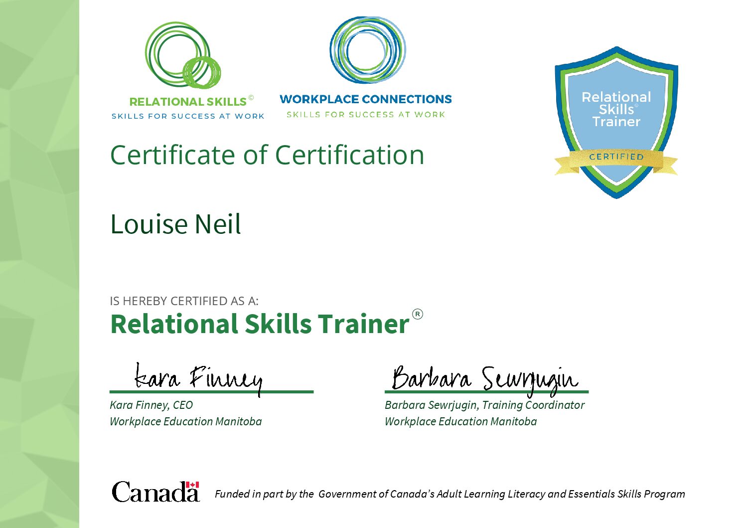 Relational Skills Trainer