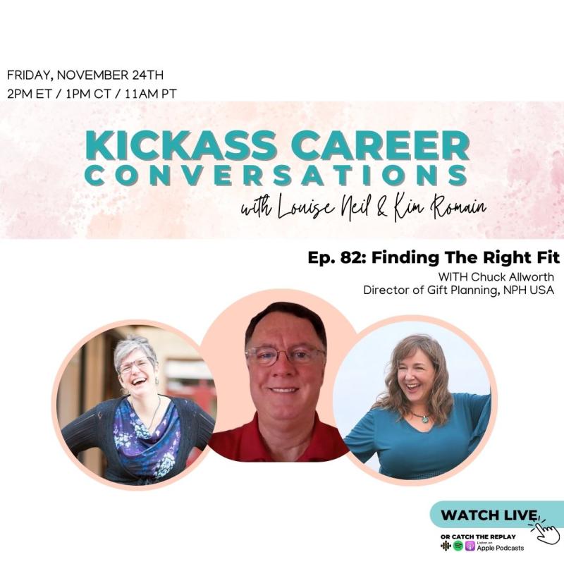 Podcast Episode 82 - Kickass Career Conversations