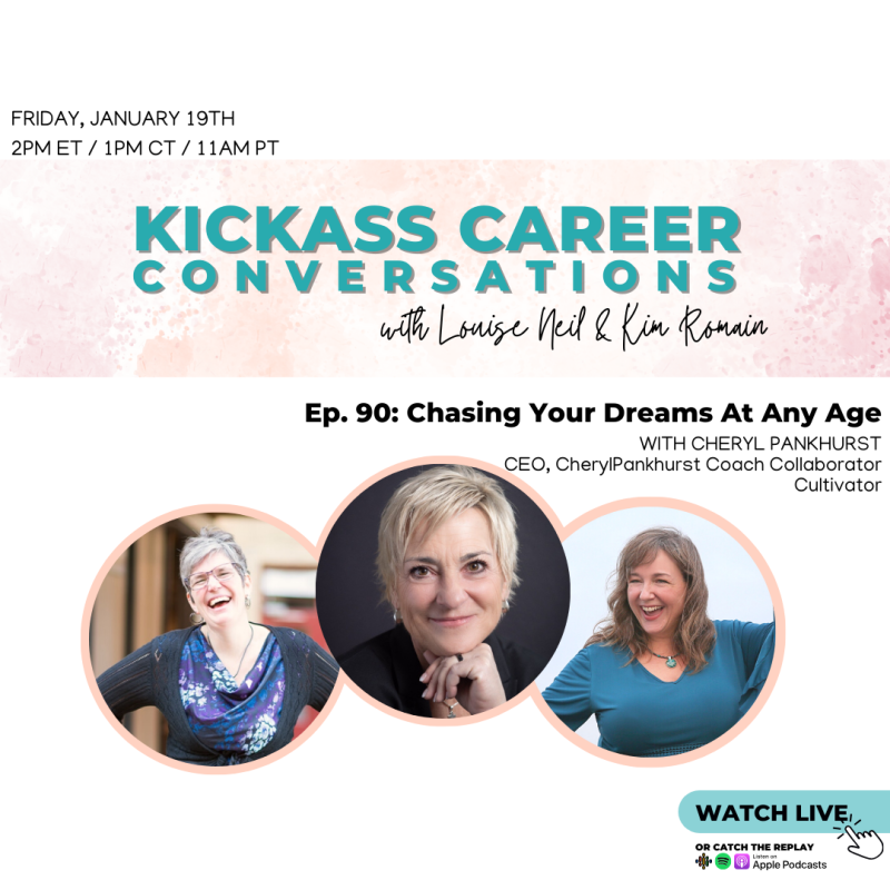 Ep.90 Chasing Your Dreams at Any Age with Cheryl Pankhurst